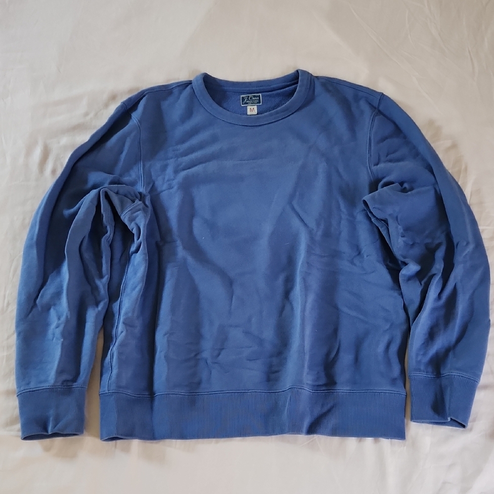 Men's J Crew Periwinkle Blue Sweatshirt Size Medium